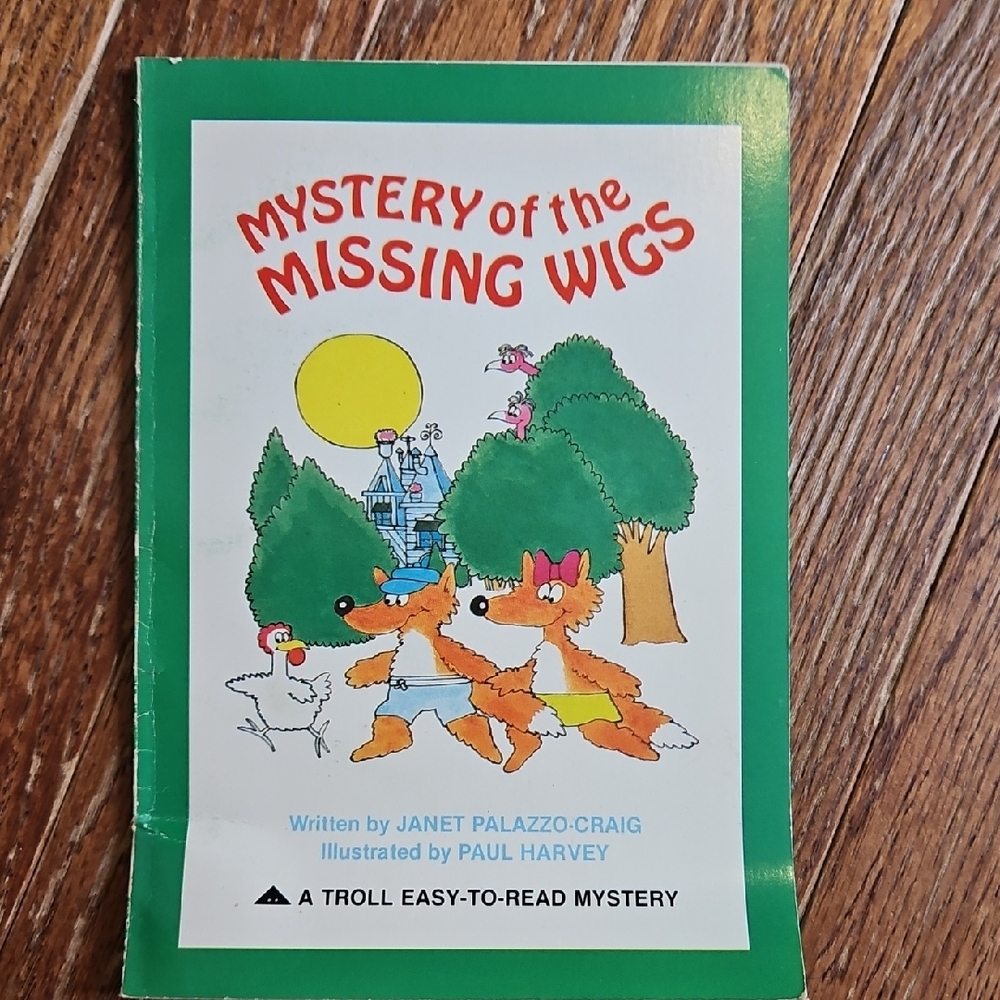 Trolls Mystery Adventure Book with Green Cover